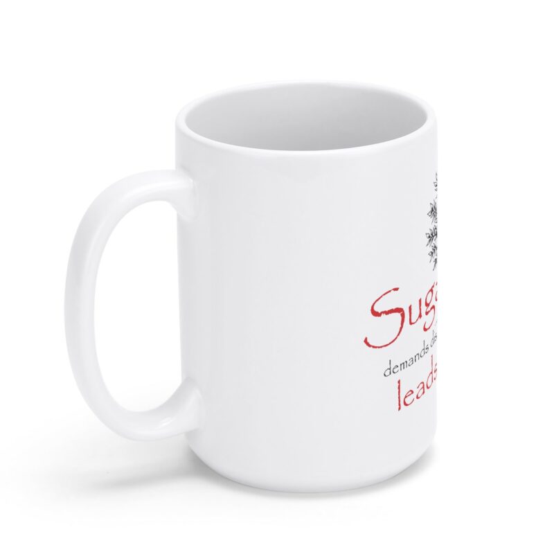 White Glossy Mug (15 oz) - Image 2