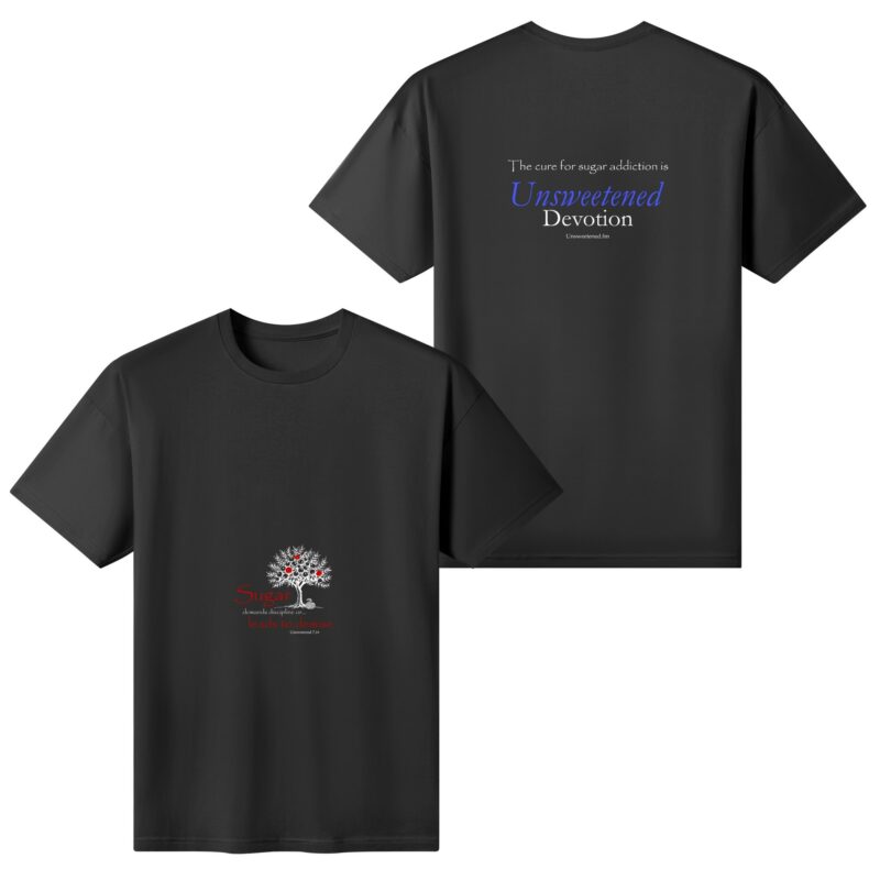 Women's Cotton Front & Back Printing T Shirt - Image 3