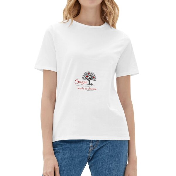 Women's Cotton Front & Back Printing T Shirt