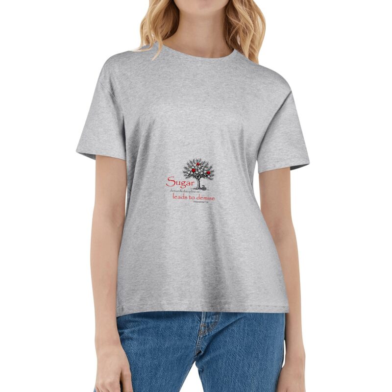 Women's Cotton Front & Back Printing T Shirt - Image 6