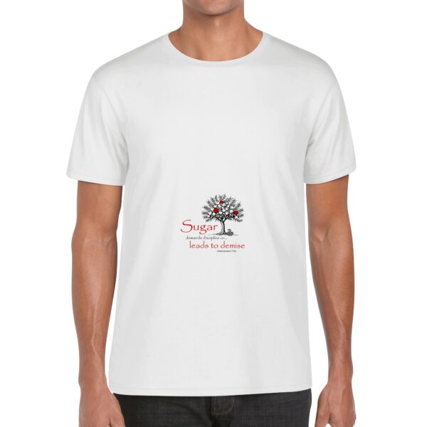Men's Cotton Front & Back Printing T-Shirt