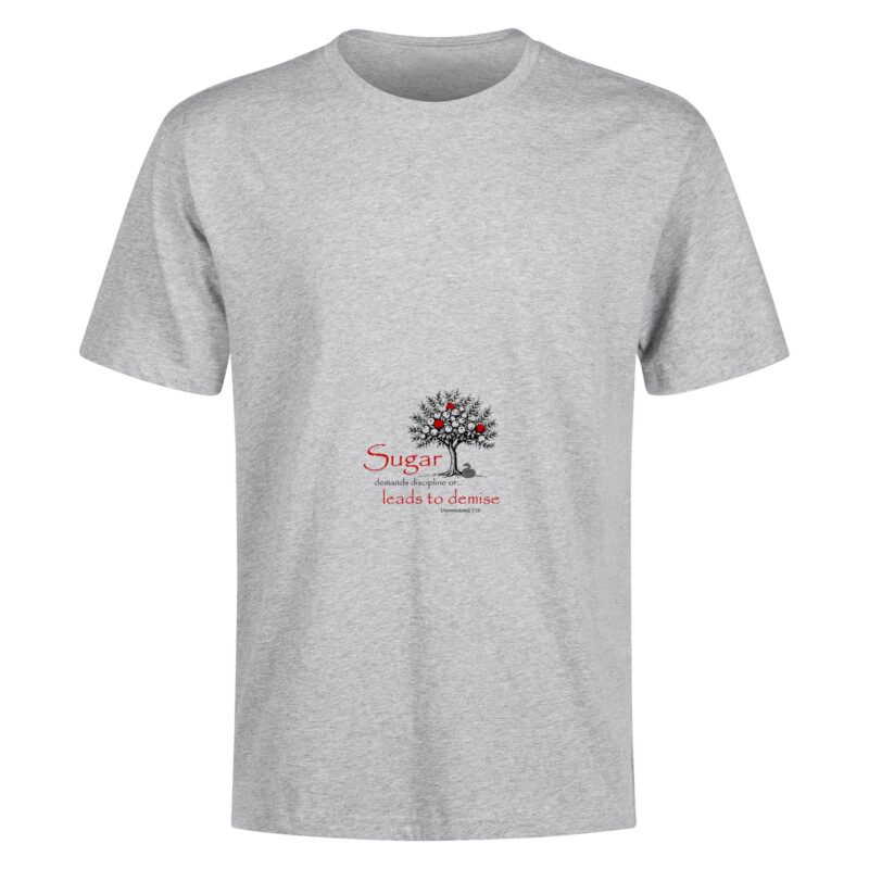 Men's Cotton Front & Back Printing T-Shirt - Image 9