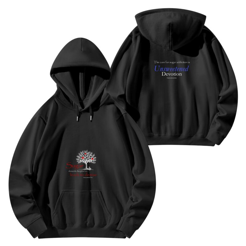 Unisex Front & Back Printing Cotton Hoodie - Image 8