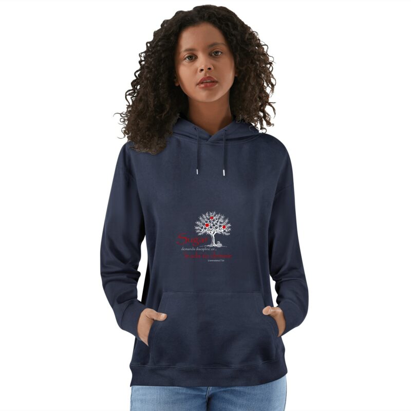 Unisex Front & Back Printing Cotton Hoodie - Image 4