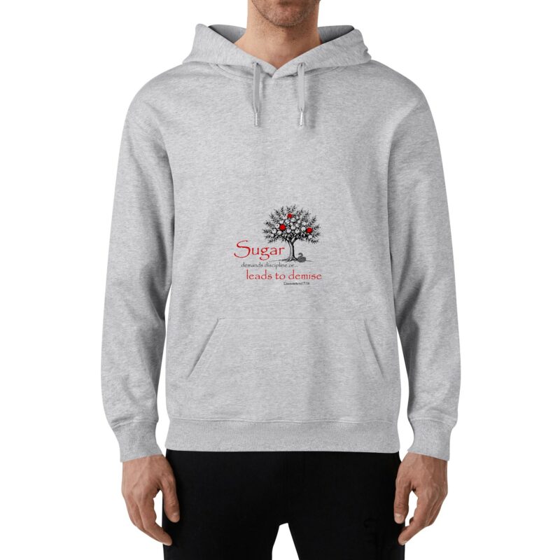Unisex Front & Back Printing Cotton Hoodie - Image 9
