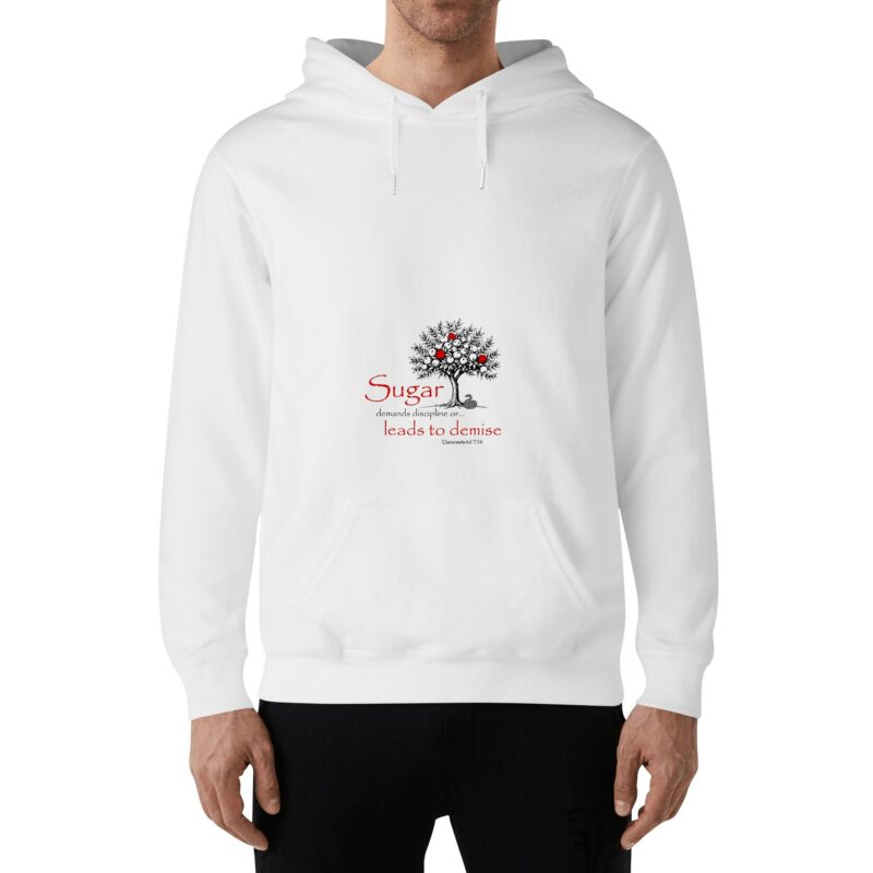 Unisex Front & Back Printing Cotton Hoodie - Image 2