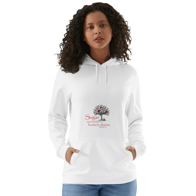 Unisex Front & Back Printing Cotton Hoodie - Image 4