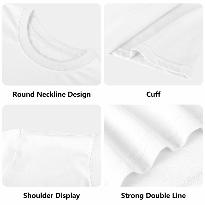 Men's Cotton Front & Back Printing T-Shirt - Image 11