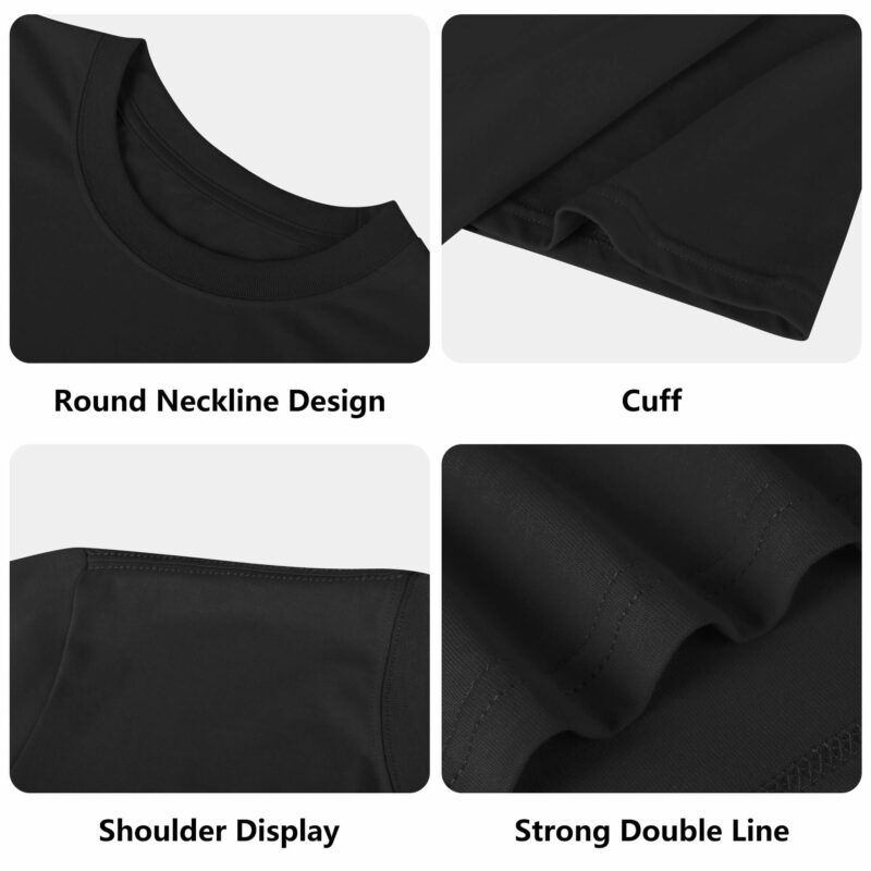 Men's Cotton Front & Back Printing T-Shirt - Image 11