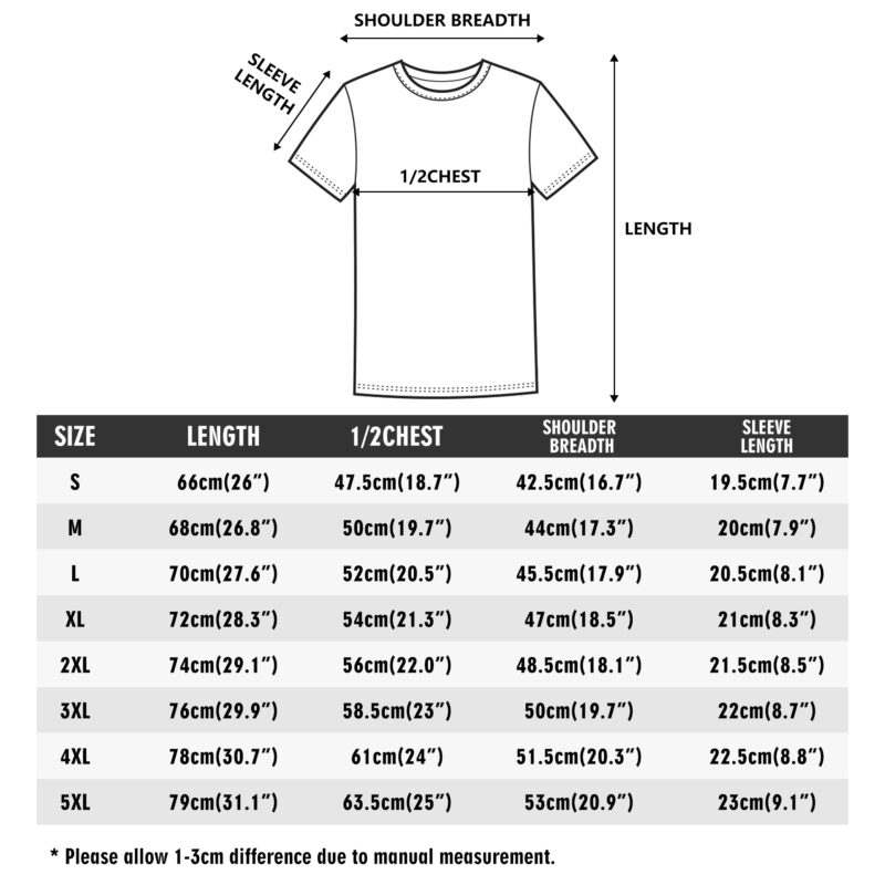 Men's Cotton Front & Back Printing T-Shirt - Image 13